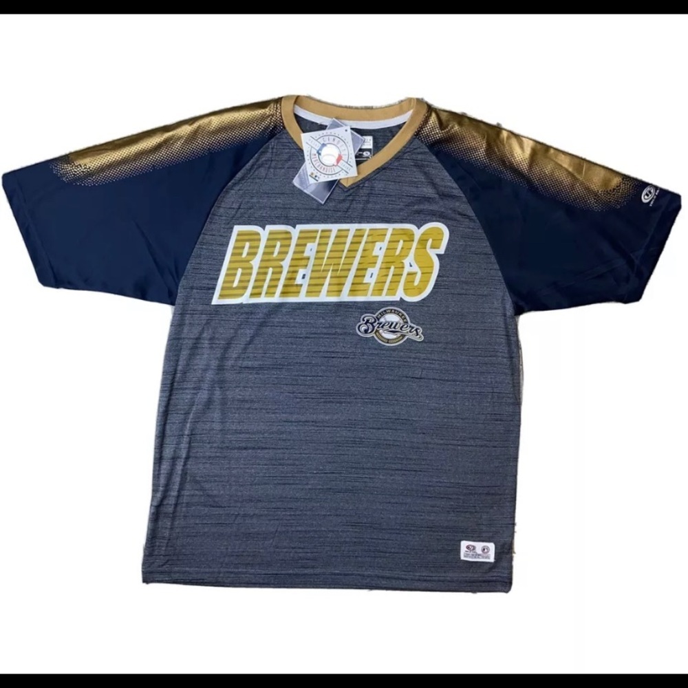 RARE MLB Milwaukee Brewers Jersey Shirt